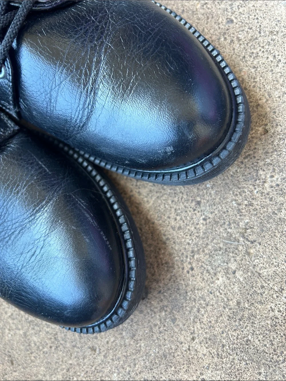Flag Lite Kids Black Memory Foam Moccasins